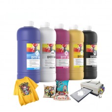 DTF Pigment Ink For Epson i3200 XP600 L1800 P600 P800 DX5 White Ink Printer