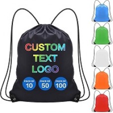 Customised Drawstring bags