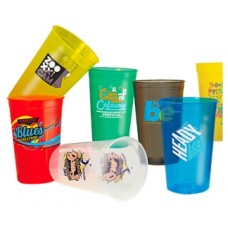 Plastic Translucent Stadium Cup