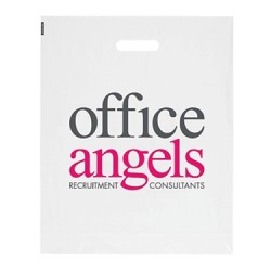 Carrier Nylon Bag - Large - White 