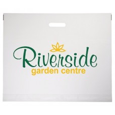 Carrier Nylon Bag - Wide - White