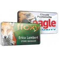  Acrylic Domed Name Badge 