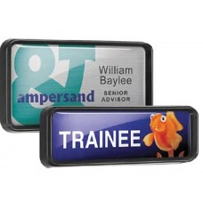  Framed Acrylic Domed Name Badge 