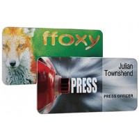 Resistant Metal Name Badge 